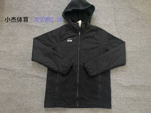 男子摇粒绒保暖连帽夹克外套