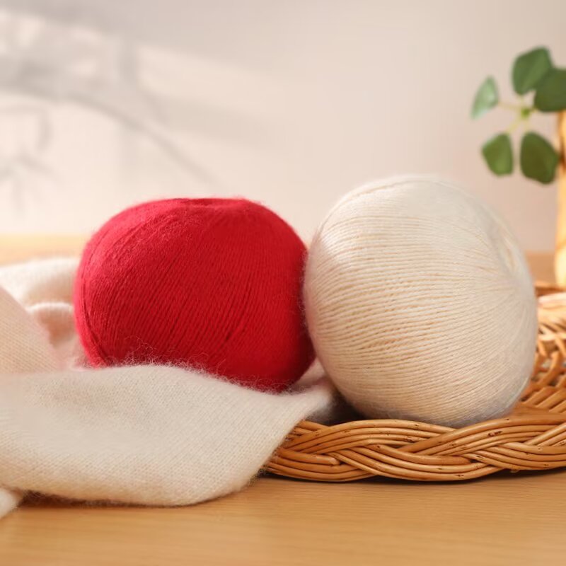 山羊绒线纯羊绒线手工diy编织羊绒围巾羊绒衫毛线自制材料包线