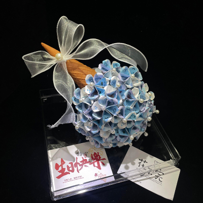 小众浪漫有钱花花束手工