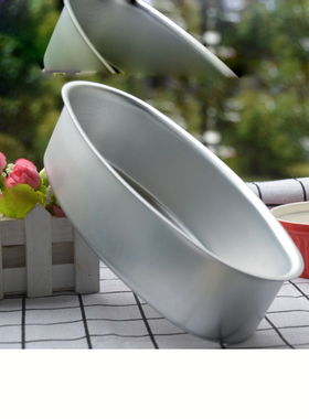 D08固底椭圆形蛋糕模具乳酪蛋糕模(阳极)海绵蛋糕模蛋糕模具