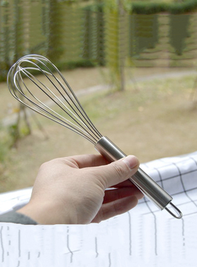 手动打蛋器 不锈钢手动打蛋器 搅拌鸡蛋奶油器面糊  烘焙  搅拌器