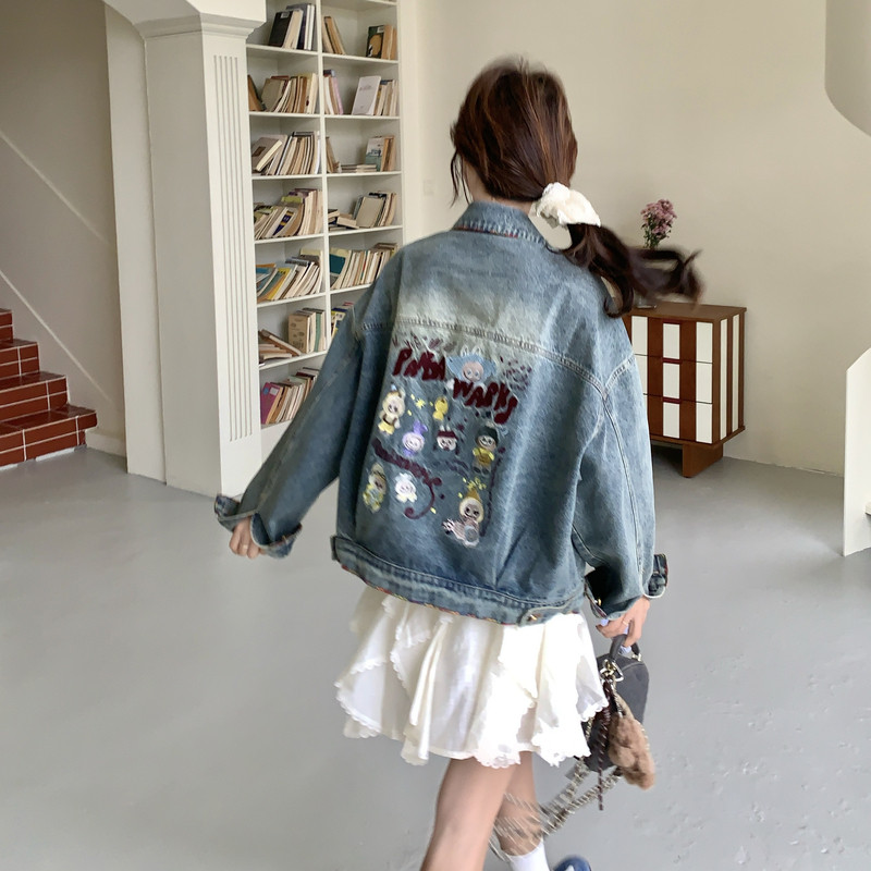 大货已出新款重工刺绣牛仔外套C170-1306-P185-K298,女装短外套,2C170