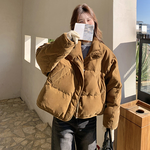 新款 现货立领丝绒羽绒服90绒 2C170--8070--P295控448图片