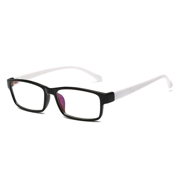 配全框男女近视眼镜复古防蓝光平光护目防辐射有度数成品0-600度