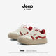 jeep吉普童鞋 子 皮面防水软底防滑男童休闲运动鞋 儿童板鞋 秋冬新款