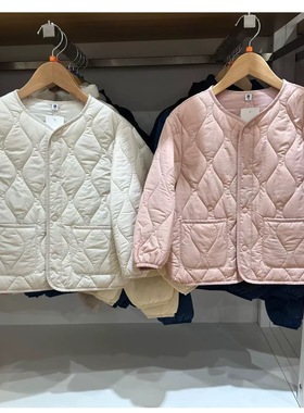 童装男童女童秋冬新品空气棉服保暖绗缝空气便携式薄外套478125