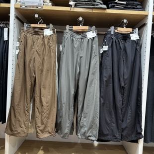 保暖休闲加绒工装 裤 伞兵裤 日单2025冬季 长裤 女装 阔腿裤 479402 新款