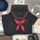 青月社改良款 学院风校服中间服 满襟赤三本水手服日系JK制服酷妹装