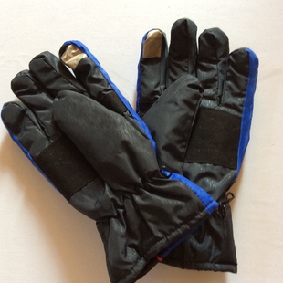 男款大码冬季触屏防水防风防滑加厚3MThinsulate滑雪骑行保暖手套