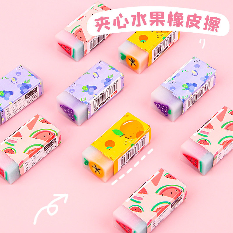 卡通水果夹心橡皮擦12