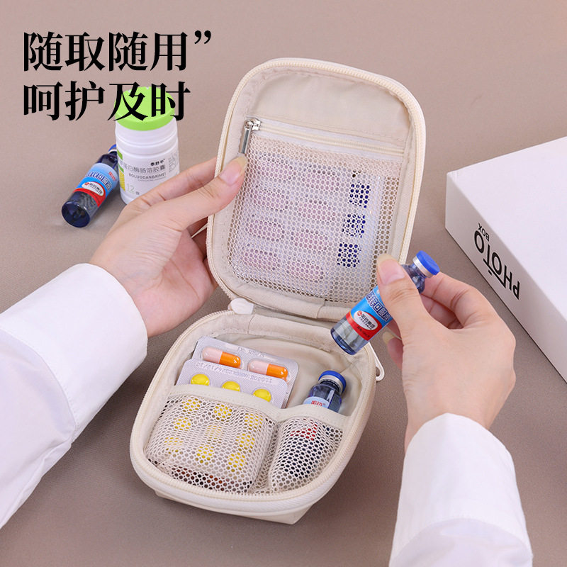 便携大容量医用急救药盒