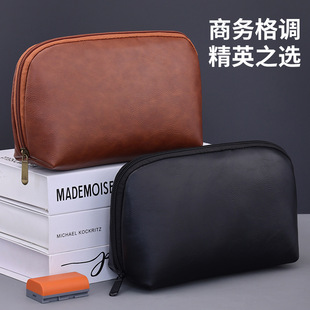 欧美复古数码收纳包电子配件数据线电源充电宝鼠标移动硬盘整理包