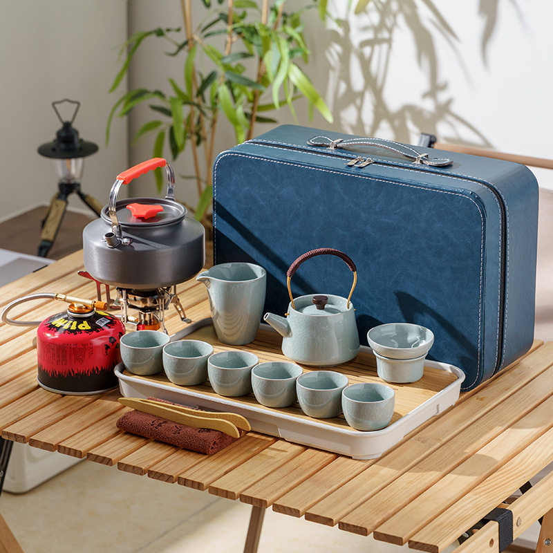 户外煮茶便携露营茶具套装