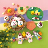 潮玩 日式 治愈系 复活节 桌面摆件拍照道具摆件 猫