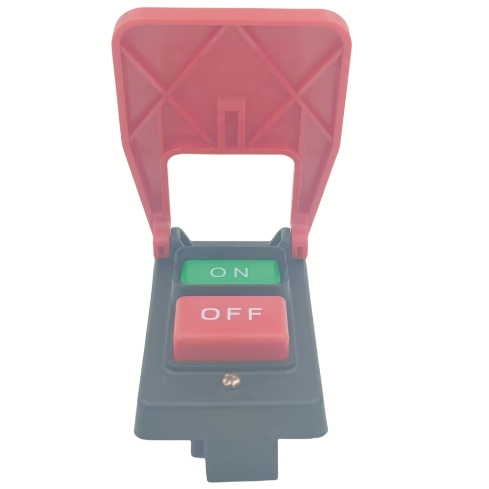 GH03-A220V380V单/三相通用带急停盖锯木切割机电磁开关