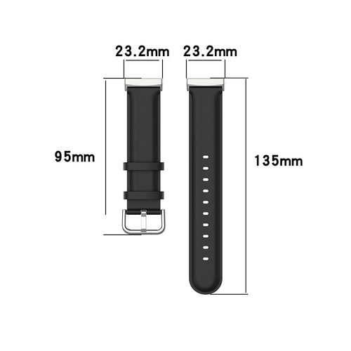 适用Fitbitversa3/Sense2圆尾皮