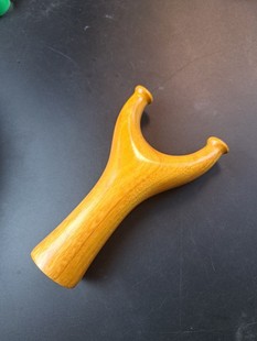 阿根廷黄檀70弓门直板飞虎叉扁皮弹弓实木直柄户外手工弓实木沉水