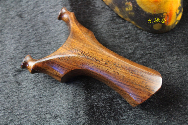 成人檀木弹弓大弓门喵打木质弹弓黑檀木缅甸黄花梨沙漠铁户外玩具