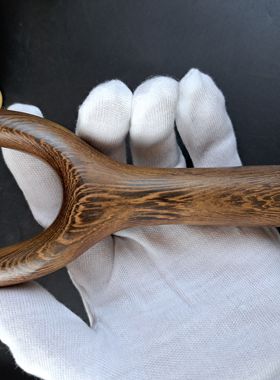 国标红木鸡翅龙鳞纹直把弹弓70弓门高度148实木飞虎叉折叠绑户外