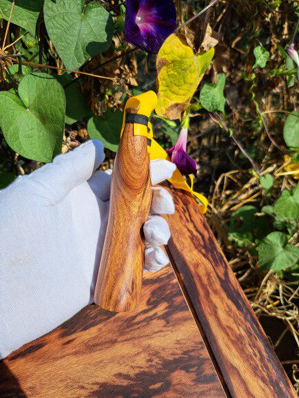 沙漠铁木直板76弓门沉水实木铜撑头户外弹弓