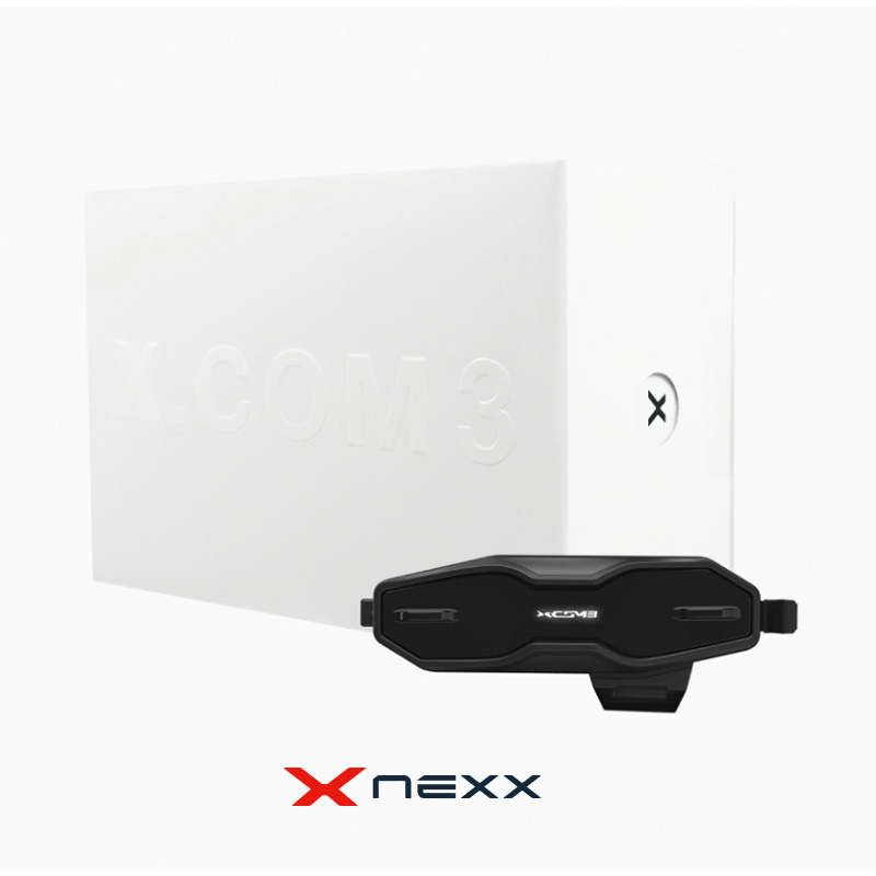 葡萄牙X NEXX头盔原装嵌入式蓝牙耳机X-COM3/X-COM3 PRO防水防尘