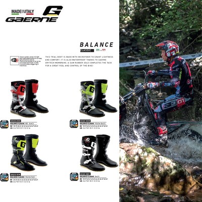 大g意大利gaerne越野摩托车骑行靴防摔防水透气竞技攀爬靴男女