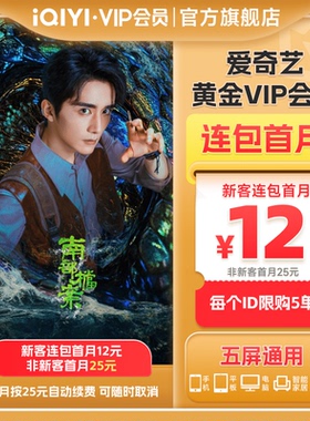 【连包月卡】爱奇艺黄金vip会员月卡1个月会员 灵魂摆渡·十年