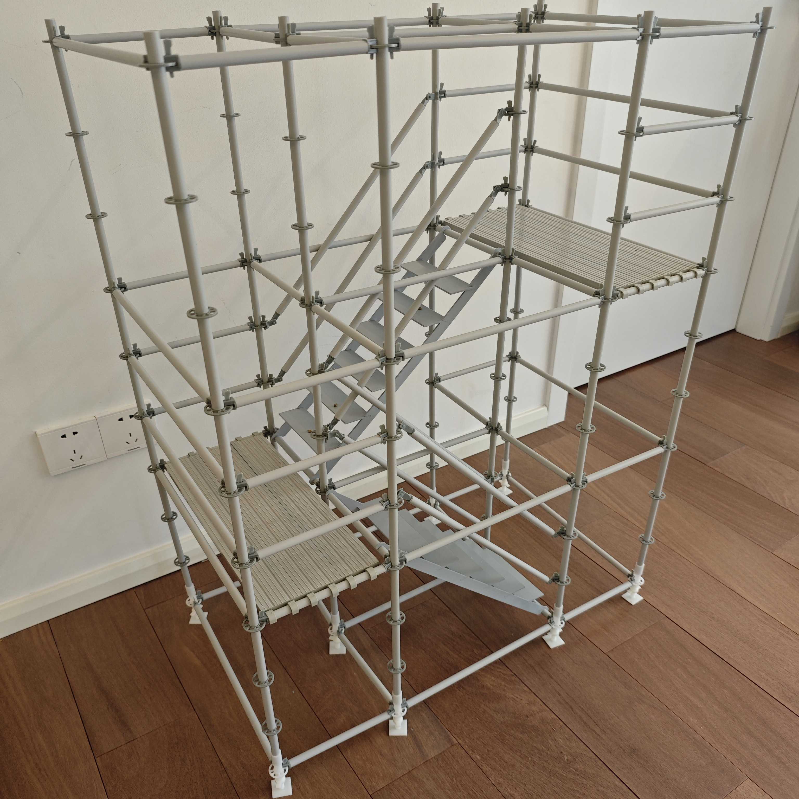 DIY教学培训承插盘扣脚手架舞台雷亚架模型楼梯结构模型搭设实训,文具电教/文化用品/商务用品,教学标本/模型,淘宝优惠券,粉丝福利购,淘宝优惠卷