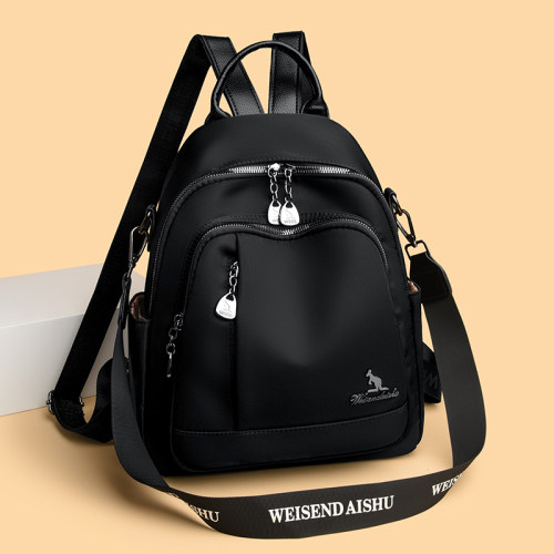 防水牛津布双肩包女包轻便大容量