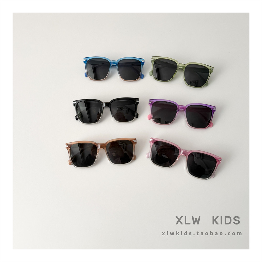 太阳镜儿童偏光防紫外线宝宝防晒墨镜男女童韩版大框潮款遮阳眼镜