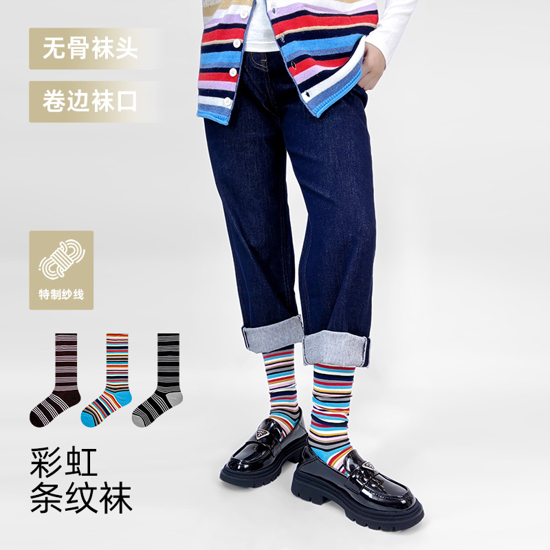 日系复古百搭学院风jk堆堆袜