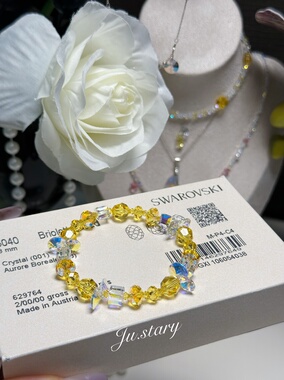 施华洛水晶手链女轻奢原创小众高级感超闪精致手串闺蜜礼物