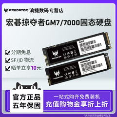 宏碁掠夺者GM7/9 GM7000 1/2/4TBM.2台式机笔记本固态硬盘PCle4.0