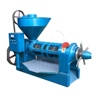 食用棉籽油压榨设备 小型全自动棉籽油螺旋榨油机