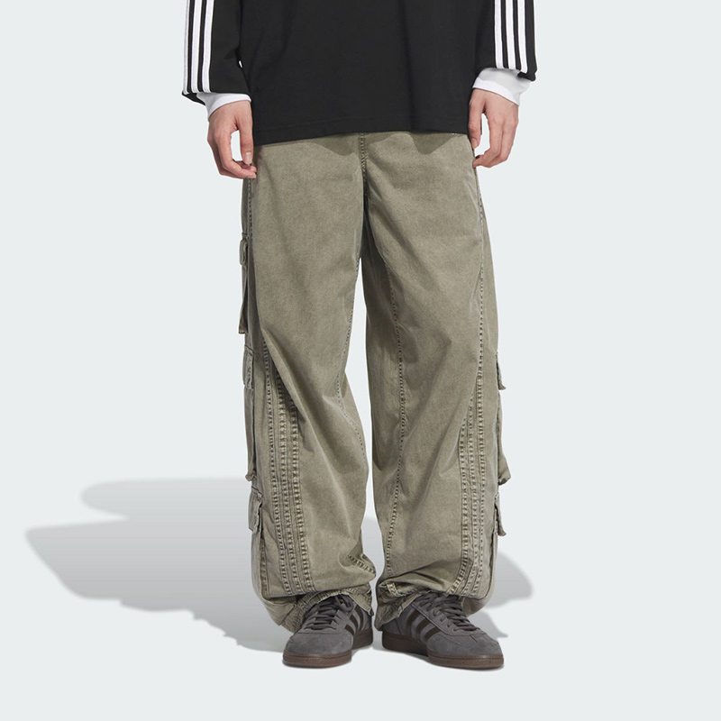 阿迪达斯三叶草男款休闲运动裤