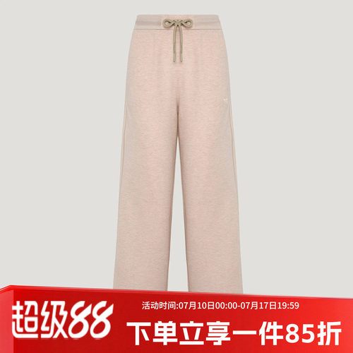 阿迪达斯三叶草女款宽松运动裤