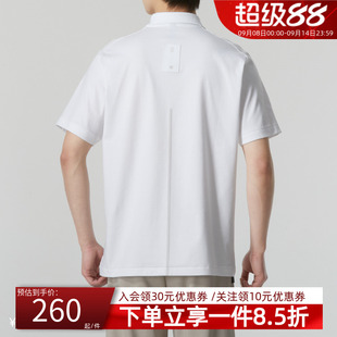 男装 T恤休闲商务POLO衫 2025夏季 运动半袖 JE6667 新款 阿迪达斯短袖