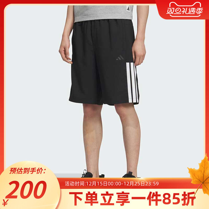 阿迪达斯男款快干运动短裤