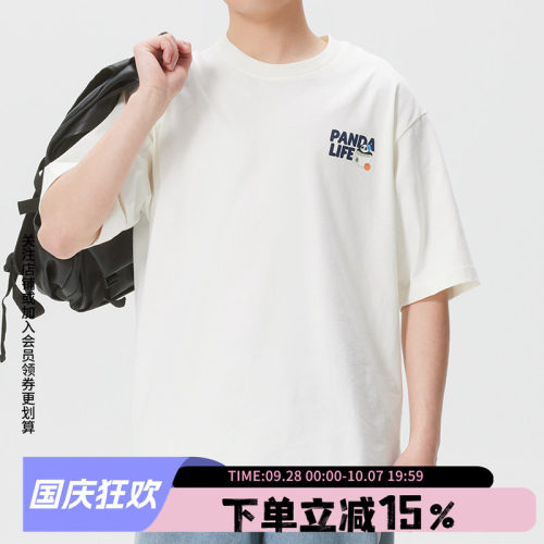 阿迪达斯男装休闲宽松短袖