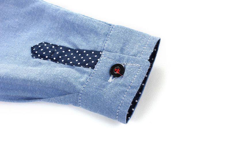 Chemise garcon à manche longue - Ref 2073656 Image 4