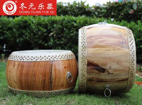 罗冬10寸高音鼓竹钉道士牛皮