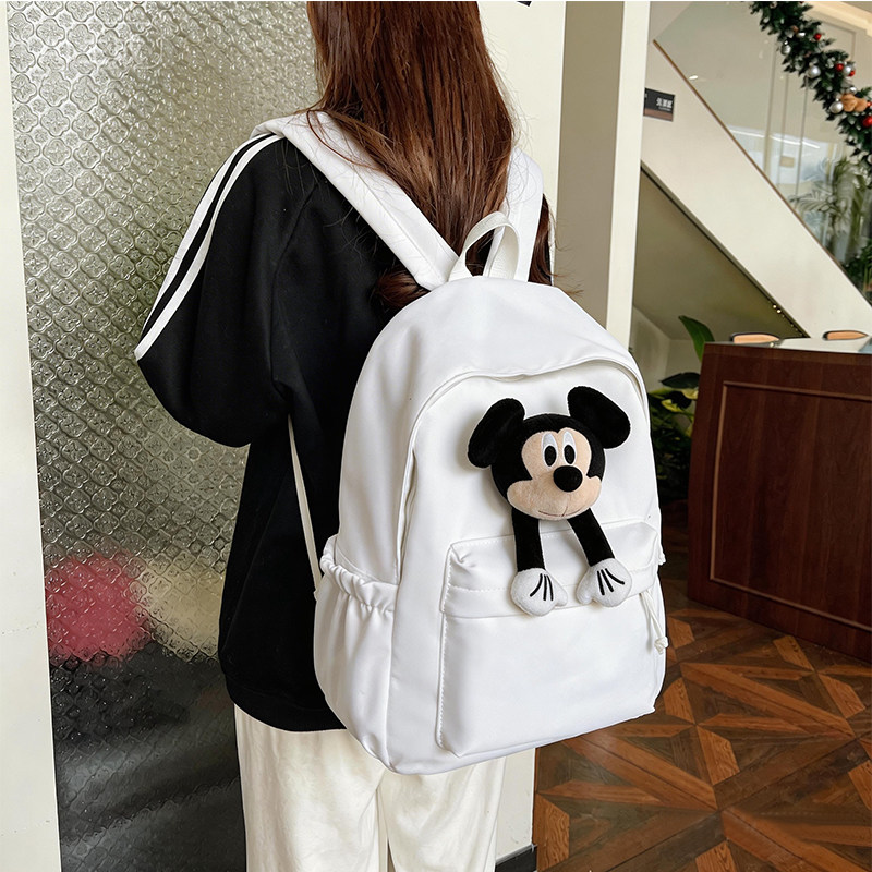 GFSN米奇卡通双肩包女学院风大容量可爱少女大学生书包背包女孩子