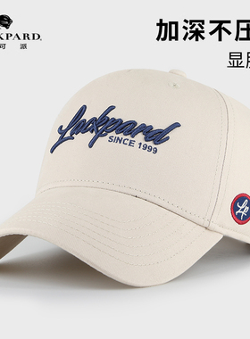 lackpard男士帽子加大加深秋冬季防晒大板型硬顶显脸小高冠棒球帽