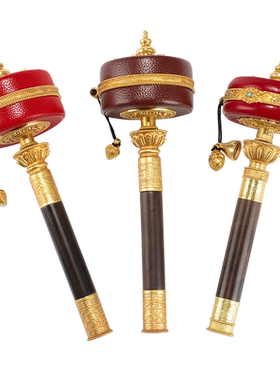 欧斯特雕花手摇转轮摆件