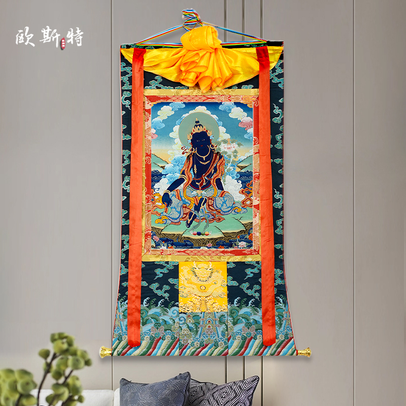 玄关装饰画矿物颜料装饰画