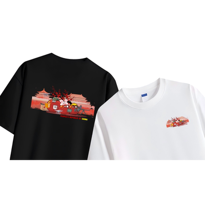 美术猫映画纯棉男女通用短袖T恤