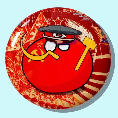 美术猫映画波兰球ip胸章吧唧