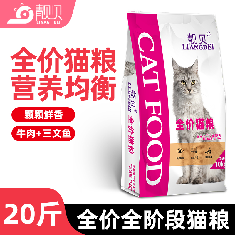 靓贝三文鱼肉味折耳美英短猫主粮