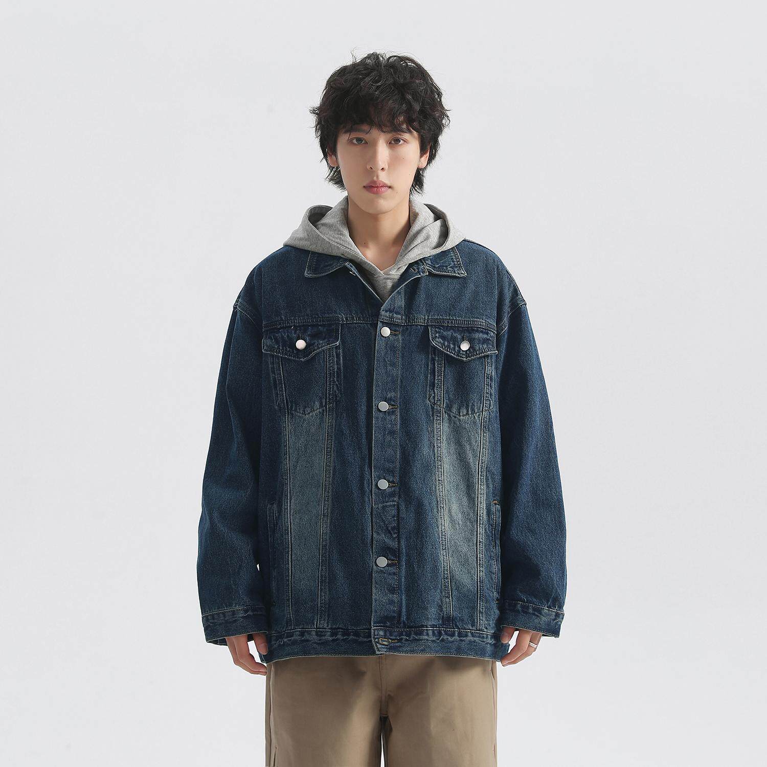 货1W+春装水洗牛仔夹克Q518-P88控108，男装夹克，星座617A-5（原A405）
