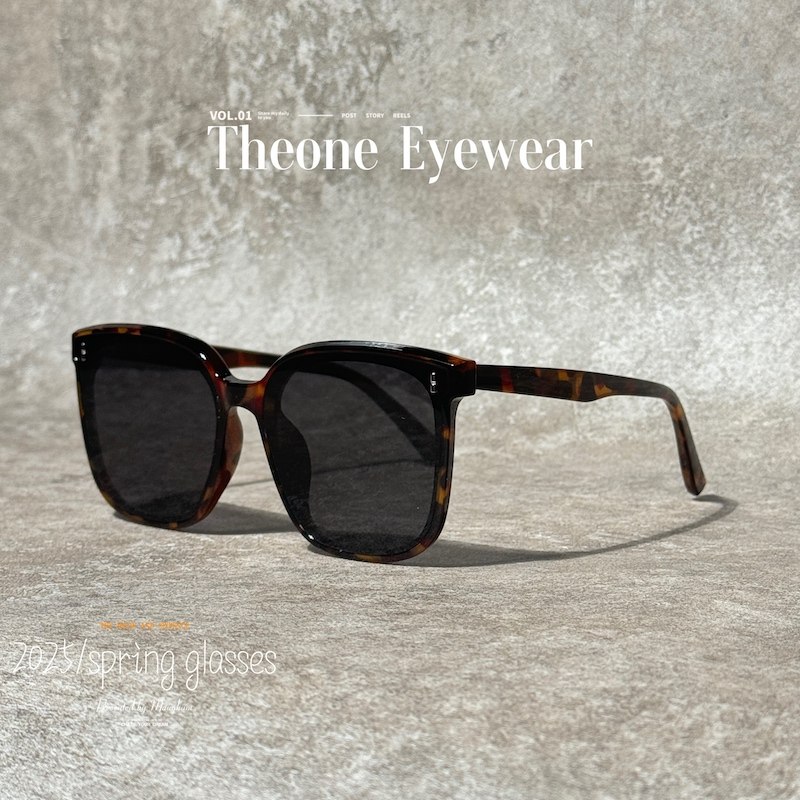 韩版复古高清偏光太阳眼镜方形墨镜夏季大脸显瘦超轻防紫外线墨镜